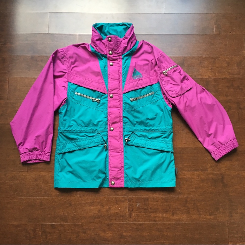 Powderhorn Vintage Made In USA Retro Ski Jacket